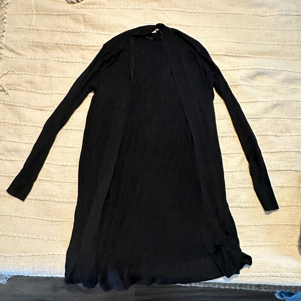 Loft lightweight Ribbed Duster Cardigan